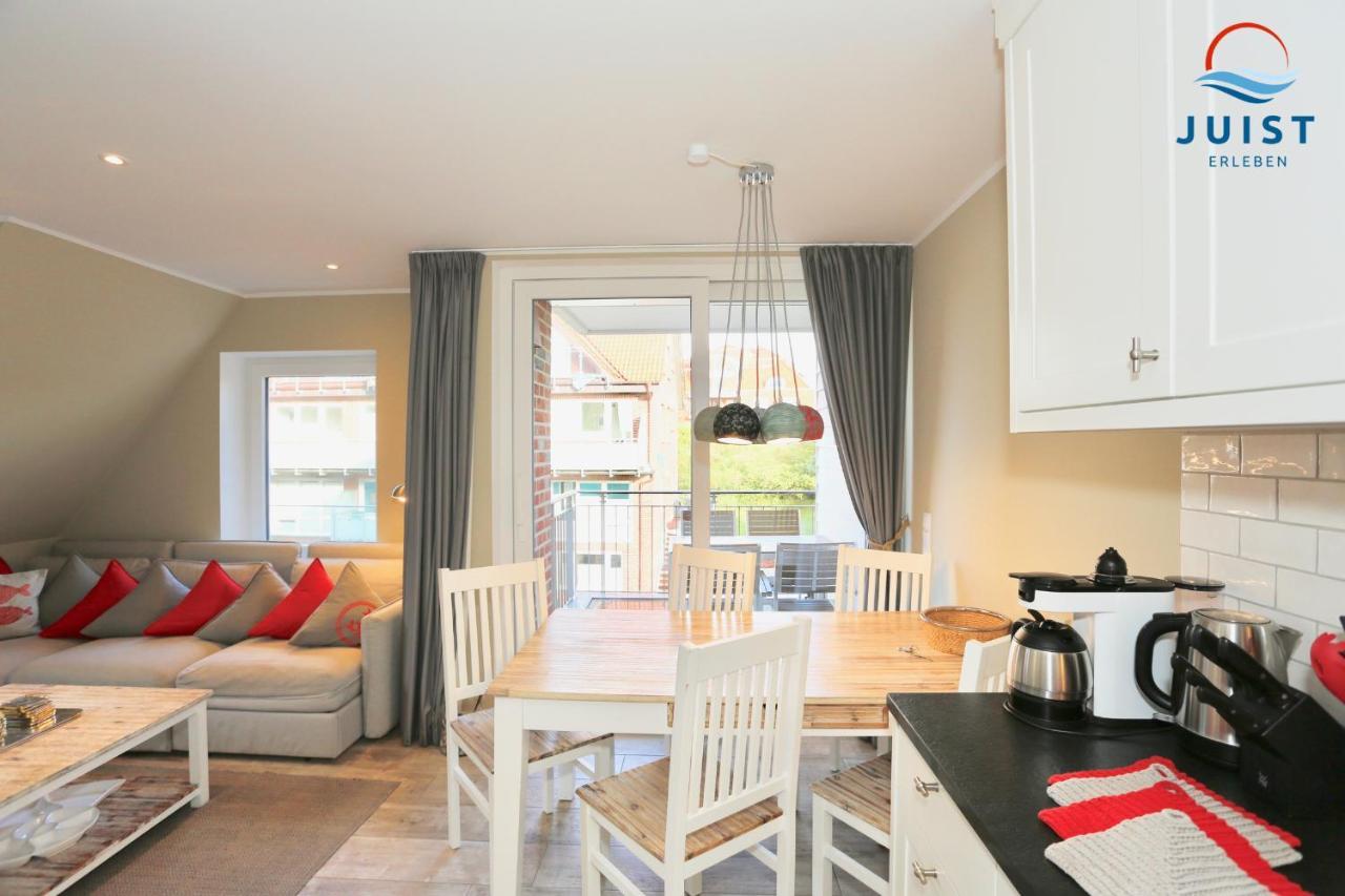 Haus Achterhus 213 - Wohnung 13 "Rote Krabbe" Juist Exteriör bild
